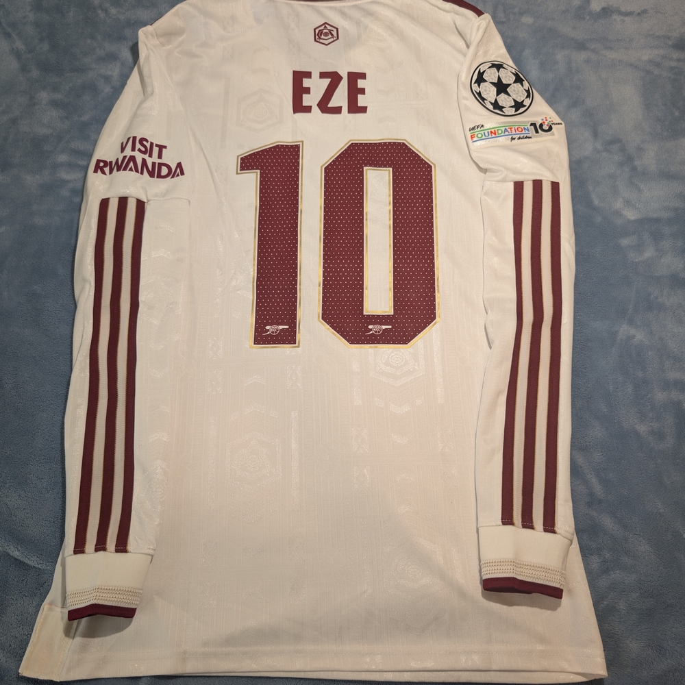 Arsenal 25/26 Third Long Sleeve Eberechi Eze #10 UCL Edition